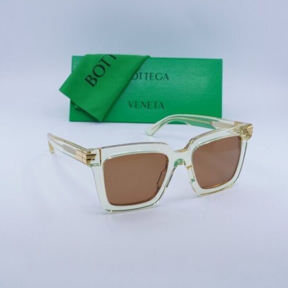 Final Price! Bottega Veneta BV1005S 005 Beige/Brown Sunglasses